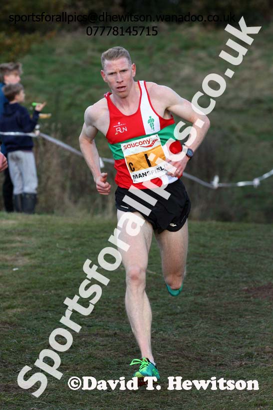 Senior men, 2016 National Cross Country Relays, Berry Hill Park, Mansfield. Photo: David T. Hewitson/Sports for All Pics